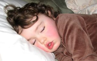 sleeping child