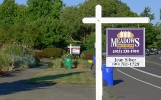 home for sale sign