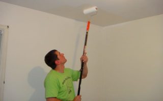 painting a room