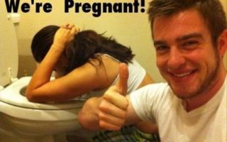 wife's pregnant