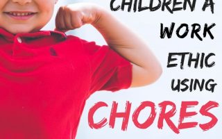 Here are five chores that teach work ethic principles to toddlers.