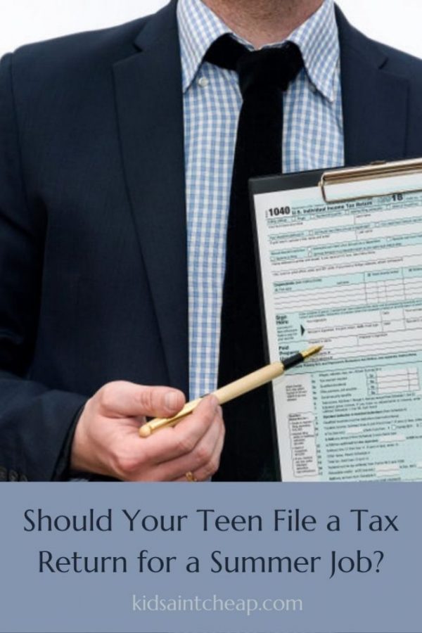 File a Tax Return for a Summer Job
