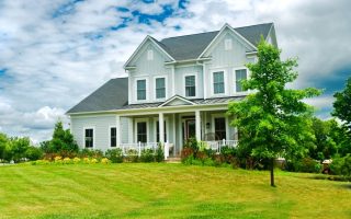 Two story modern farmhouse