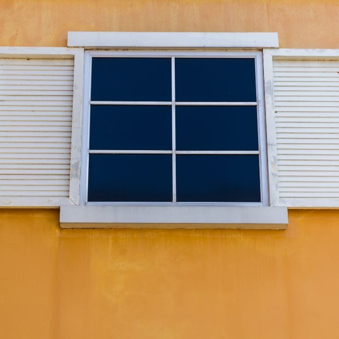 tinted window