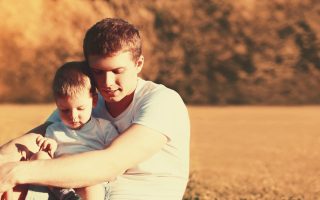 Single parent father