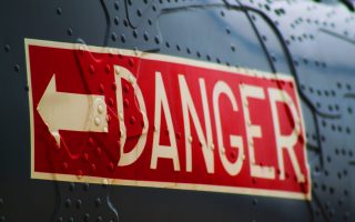 danger warnung