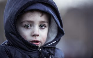 poor child