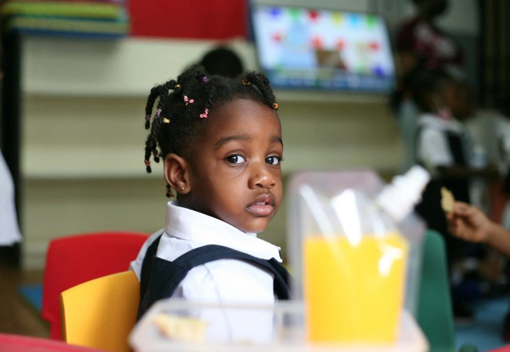 Young Child In School