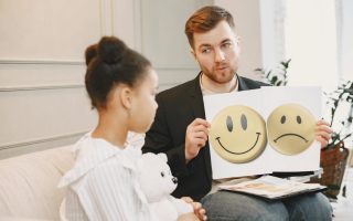 Child With Therapist