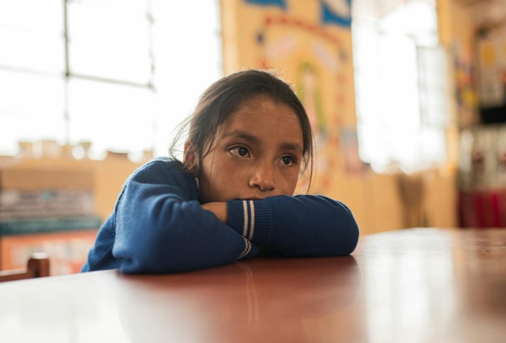 Girl In Classroom
