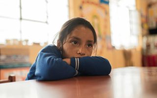Girl In Classroom
