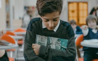 Kid In School