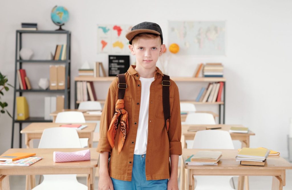 Boy In Class