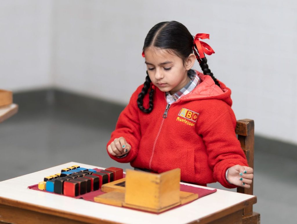 Girl In School
