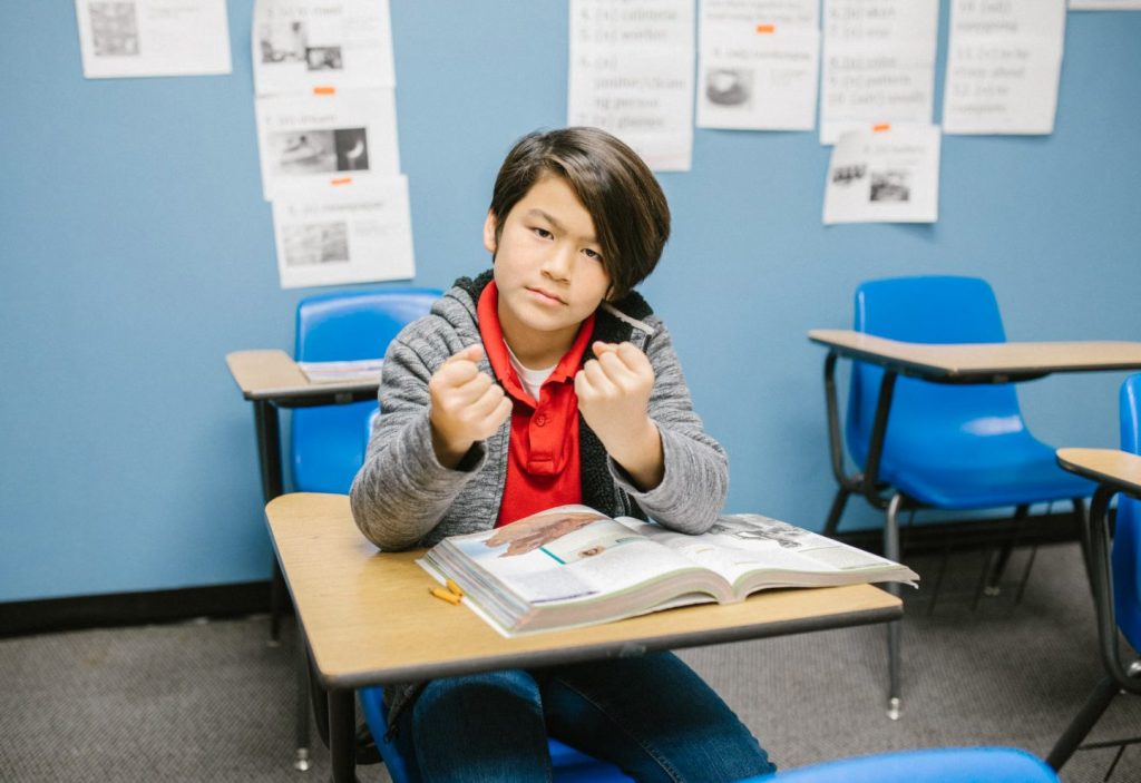 Kid In School