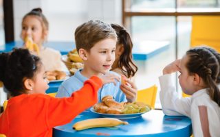 Kids Eating