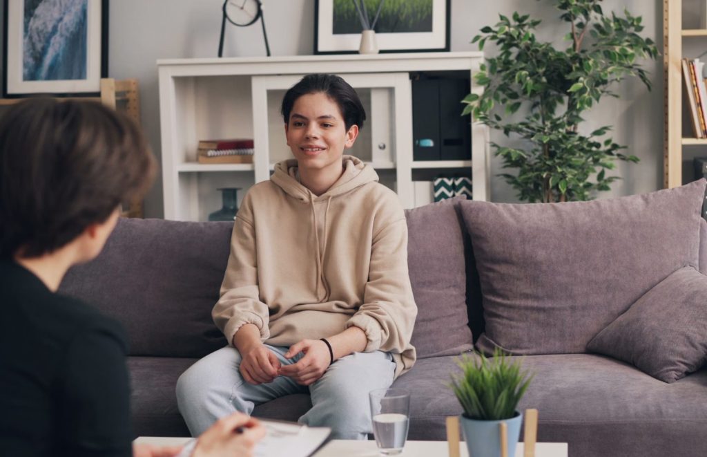 Teenager In Therapy