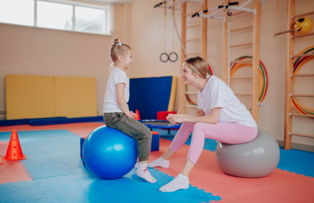Child With Therapist