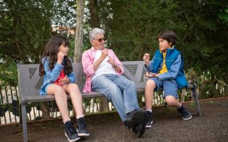 Grandparent With Grandkids