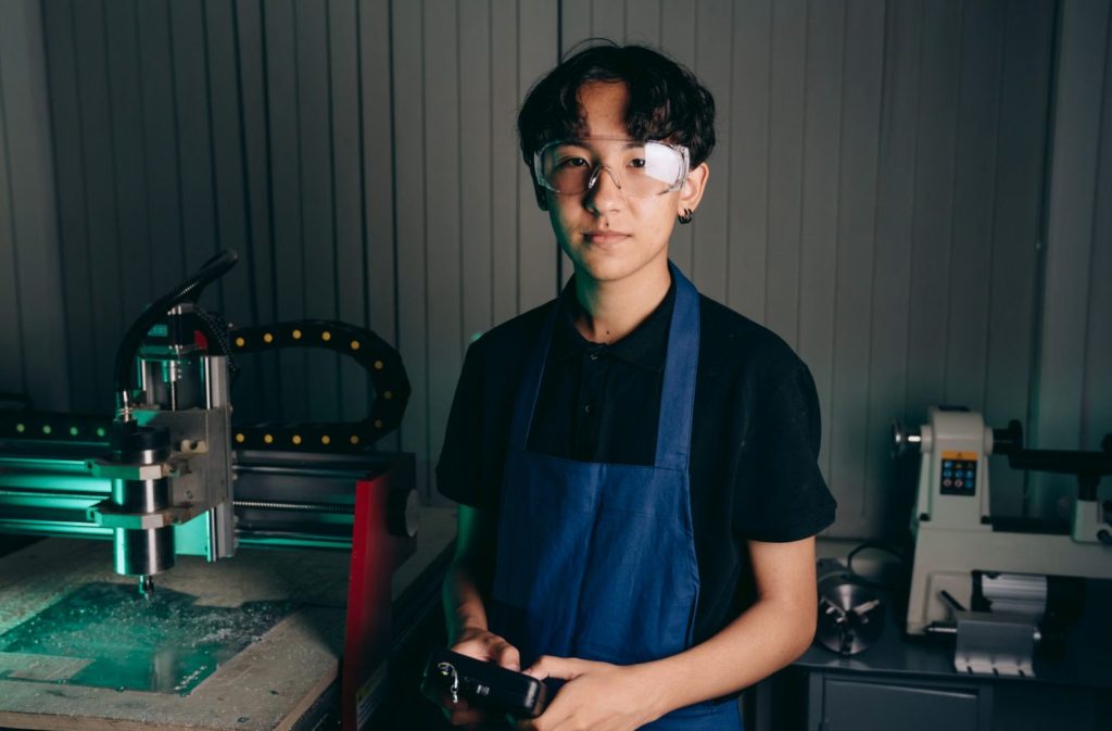 Teen Working