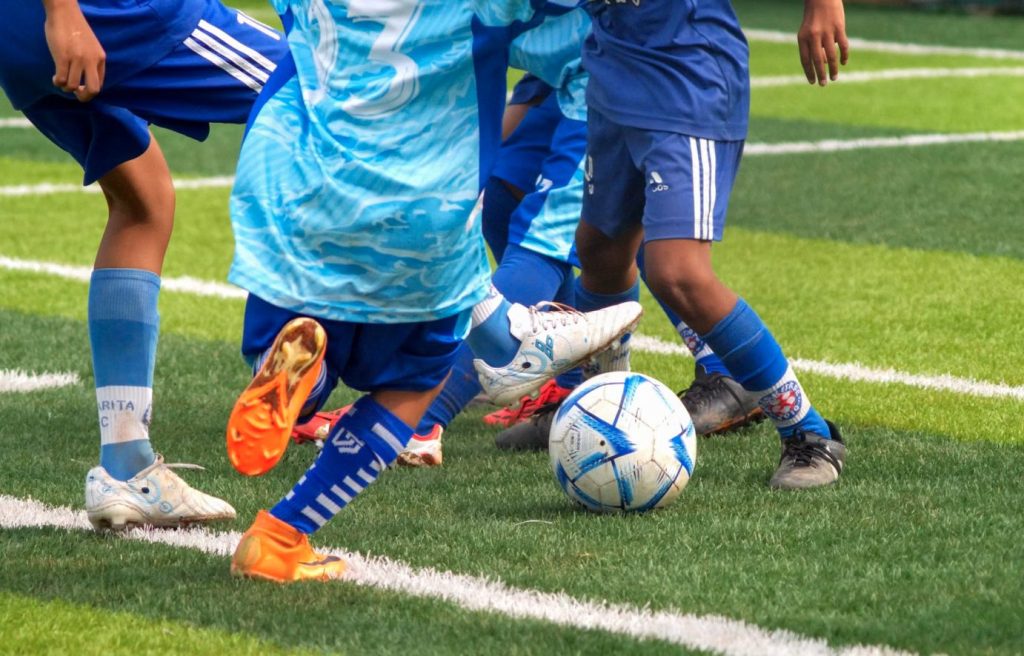 Kids Playing Soccer