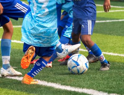 Kids Playing Soccer