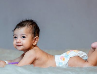Baby In Diapers