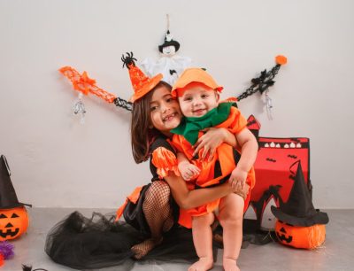 Kids In Halloween Costumes