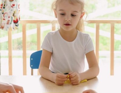 Young Girl Learning